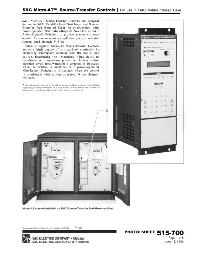 Micro-AT Source-Transfer Controls