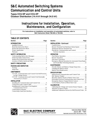 Scada-Mate Switching Systems