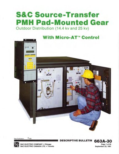 Source-Transfer PMH Pad-Mounted Gear