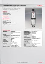 Elektronische Druchaufnehmer, Druckschalter und Anzeigegeräte - 16