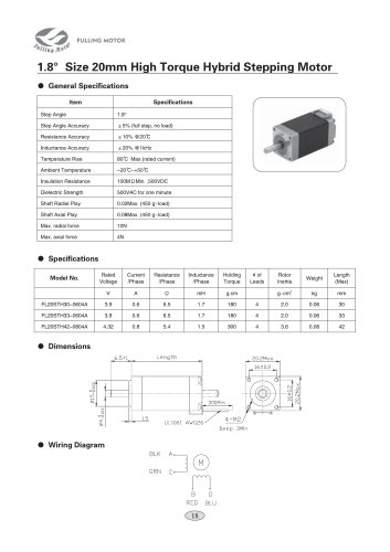 1.8° FL20STH series