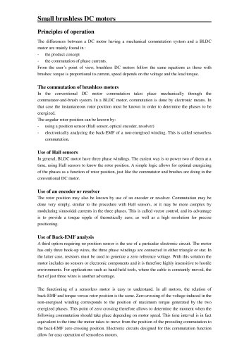  Brushless DC motor