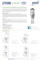 LFV200 Riels Instruments vibration level switch