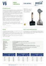 V6 Paddle Flow Switch Riels® Instruments