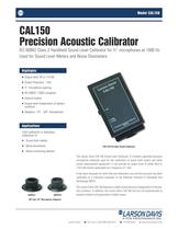 CAL150, Precision Acoustic Calibrator