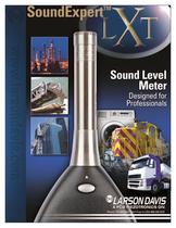 SoundExpert ® LxT Sound Level Meter Designed