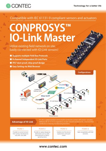 CONPROSYS IO-Link Master