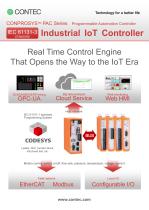 M2M/IoT Solutions "CONPROSYS PAC series"