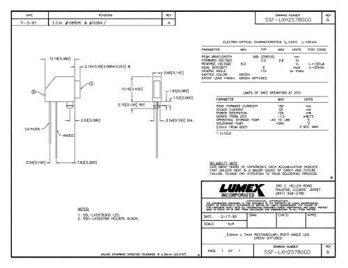 SSF-LXH25780GD QuasarBrite LEDs