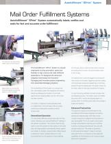 Mail Order Fulfillment Systems