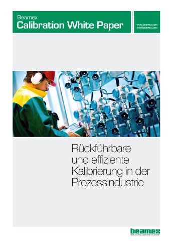 Artikel- Rückführbare und effiziente Kalibrierung in der Prozessindustrie