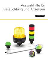 Auswahlhilfe für Beleuchtung und Anzeigen