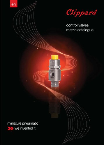 Clippard Metric Control Valves Catalogue