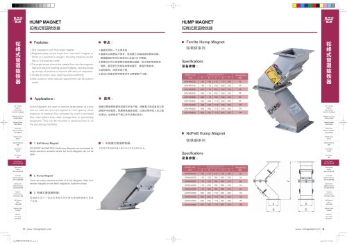 Souwest Magnetic plate separator for free fall applications