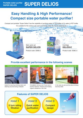 Portable water purifier