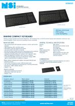  Compact LED backlit keyboard - desktop