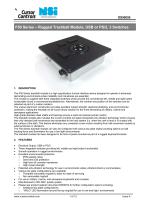 Rugged 50 mm MILSPEC standard trackball