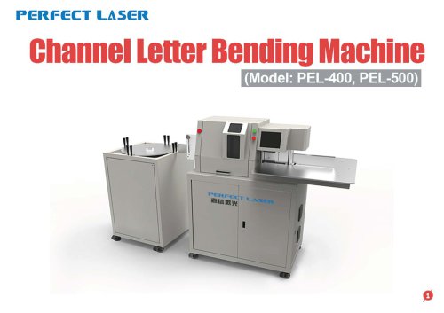 Perfect Laser - Channel Letter Bending Machine PEL-400 PEL-500