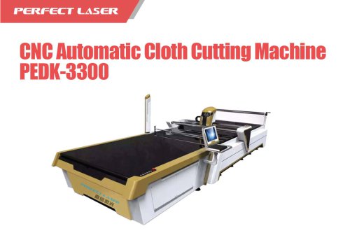 Perfect Laser - CNC Automatic Cloth Cutting Machine PEDK-3300