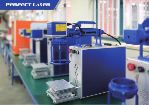Perfect Laser-Full Enclosed Cabinet Fiber Laser Marking Machine