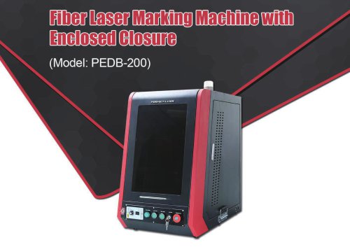 Perfect Laser-Full Enclosed Cabinet Fiber Laser Marking Machine PEDB-200