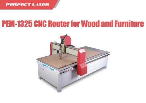 Perfect Laser - Large Scale Furniture Outdoor Multi Spindle CNC Router PEM-1325