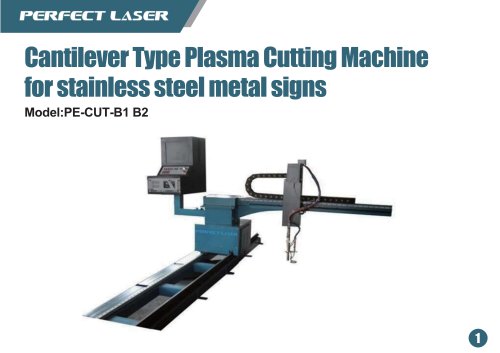 Perfect Laser Plasma laser cutter Cantilever Type PE-CUT-B1 B2