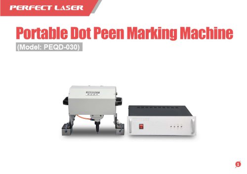 Perfect Laser - Portable Dot Peen Marking Machine For Large Size Valves And Frame PEQD-030