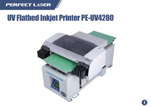 UV Flatbed Inkjet Printer PE-UV4280