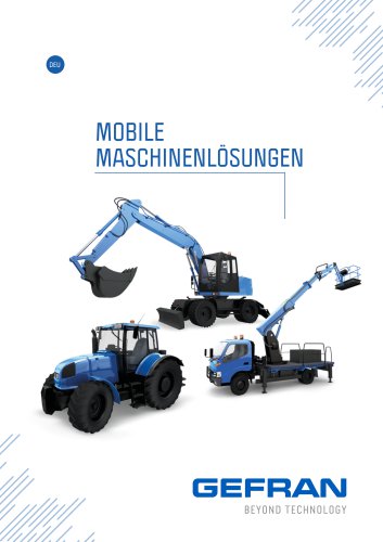 MOBILE MASCHINENL&Ouml;SUNGEN