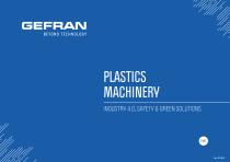 PLASTICS MACHINERY INDUSTRY 4.0, SAFETY & GREEN SOLUTIONS