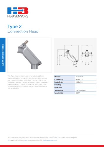 Connection Heads Type 2