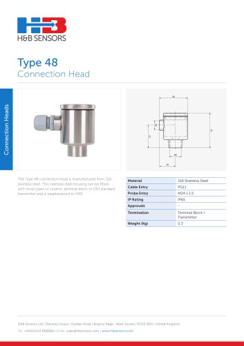 Connection Heads Type 48