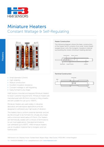 Miniature Heaters