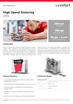 High Speed Sintering - 2