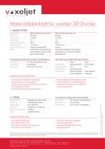 Materialdatenblatt - 1