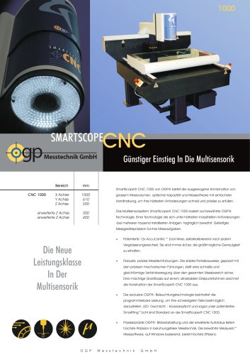 SmartScope CNC 1000