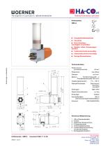 Kompakte Kolben-Fettdosierpumpe - 2