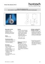 Vortex Flow Sensors VA Di