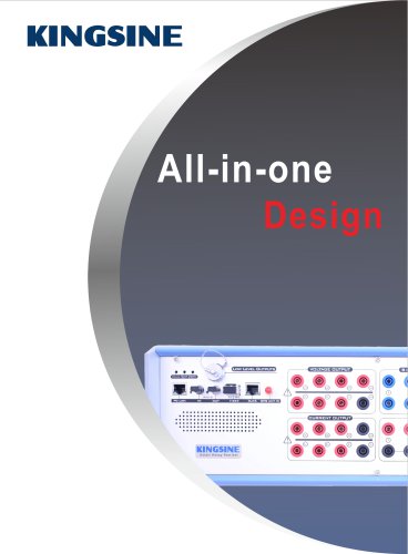 KINGSINE K31 Series Earth impedance test device relay automatic primary injection