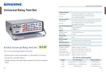 KINGSINE K3163i Earth impedance test device relay automatic primary injection