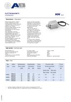 SOLENOIDS MM series