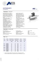 SOLENOIDS MS series