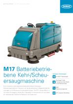 M17 Batteriebetriebene Kehr-/Scheuersaugmaschine - 1