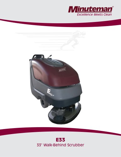 AUTOMATIC SCRUBBERS E33