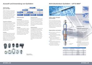 Gasfedern und Dämpfer für industrielle Anwendungen - 3