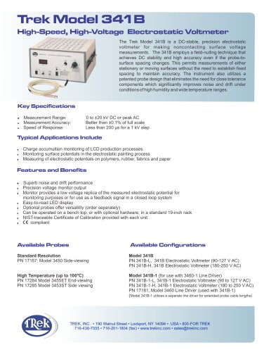 341B  High-Speed, High-Voltage ESVM