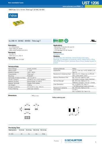 New product: UST 1206