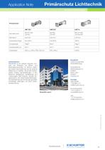 SCHURTER Application Note: Primärschutz Lichttechnik - 2