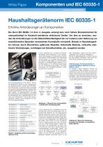 SCHURTER White Paper: Komponenten und IEC 60335-1 - 1